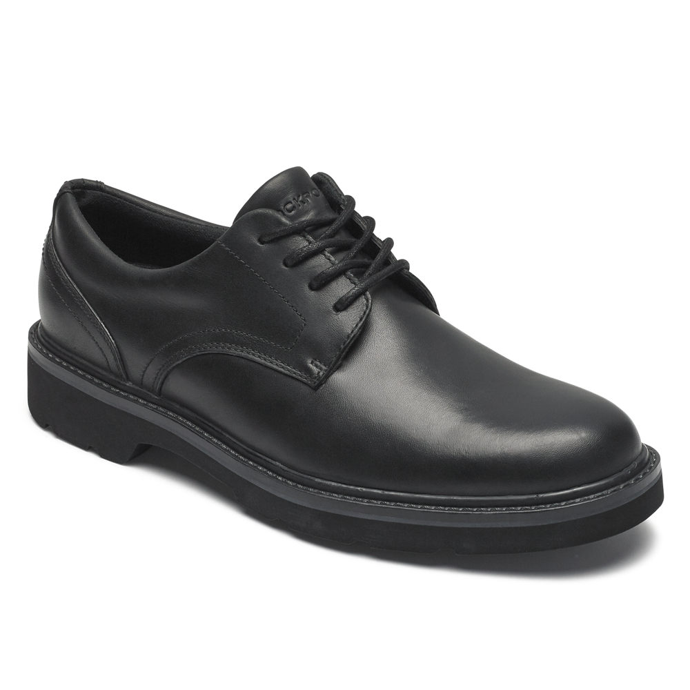 Rockport Oxfords Herre Svart - Charlee Waterproof Plain Toe - NJCT35647